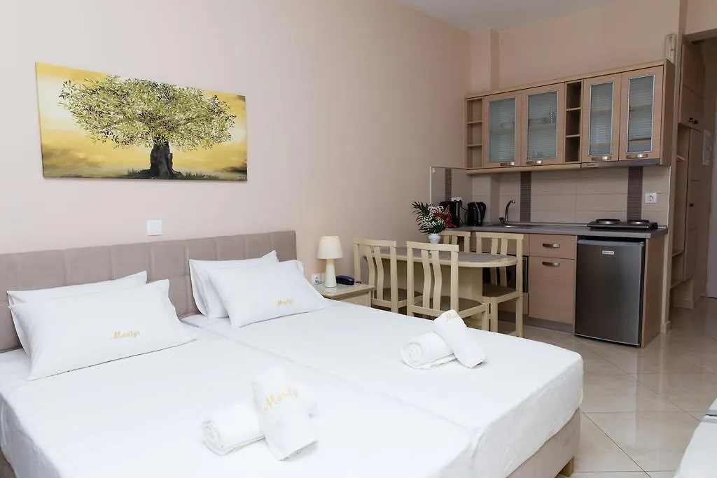 ** Lägenhetshotell Marilyn Apartments Rethymno Grekland